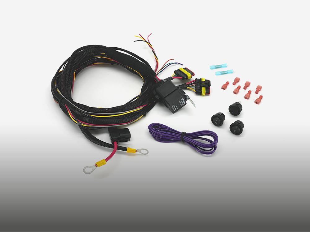 Two-Lamp Wiring Kit (6-Pin, Superseal, 12V)