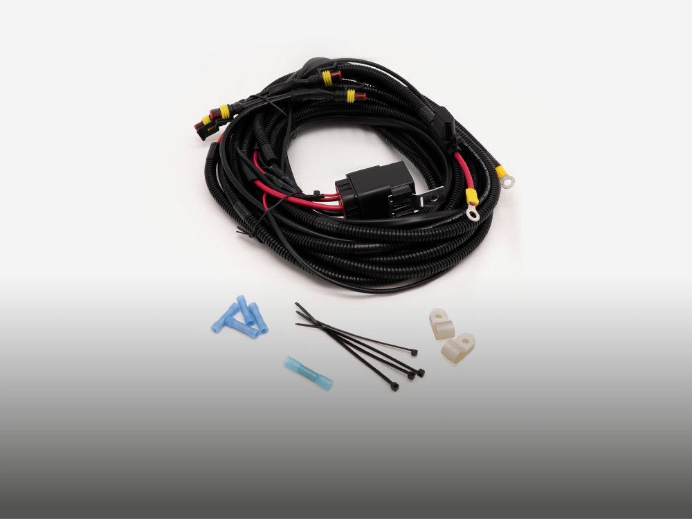 Four-Lamp Wiring Kit with Splice (2-Pin, Superseal, 12V) 